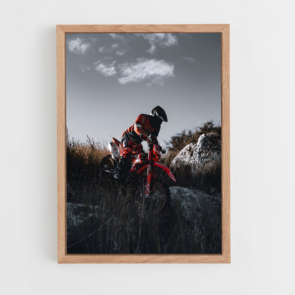 Poster Aventure Enduro – affiche Moto Cross (vue 4)