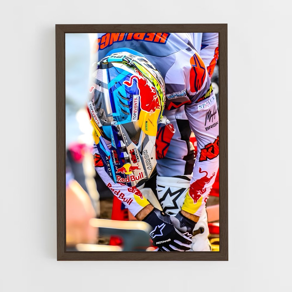 Poster Motocross Énergie – affiche Moto Cross (vue 5)