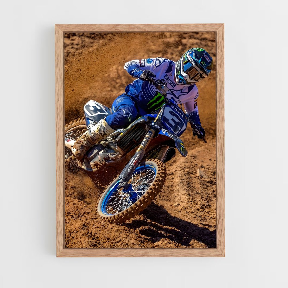 Poster L'Élan du Moto-Cross – affiche Moto Cross (vue 4)