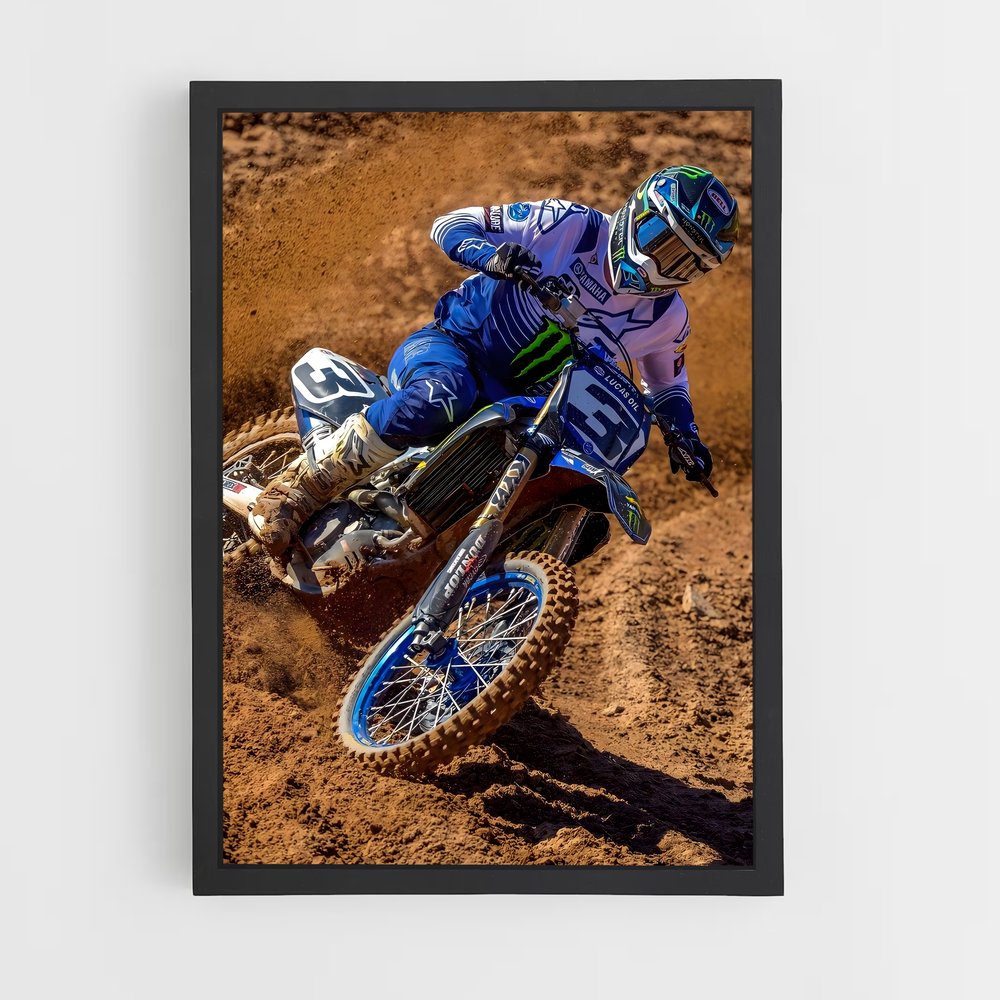 Poster L'Élan du Moto-Cross – affiche Moto Cross (vue 2)