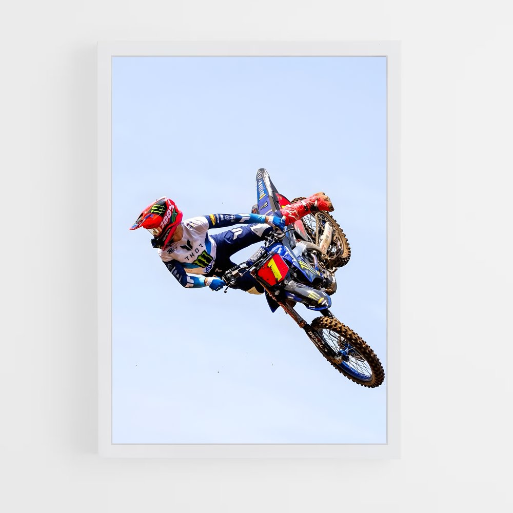 Poster Évasion Off-Road – affiche Moto Cross (vue 3)