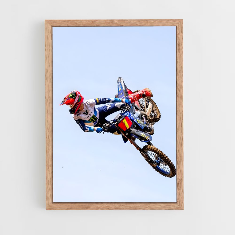 Poster Évasion Off-Road – affiche Moto Cross (vue 4)