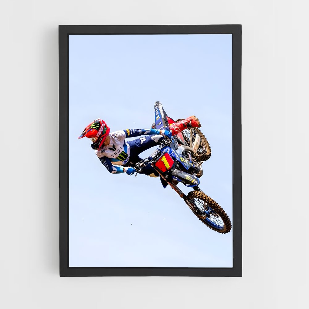 Poster Évasion Off-Road – affiche Moto Cross (vue 2)