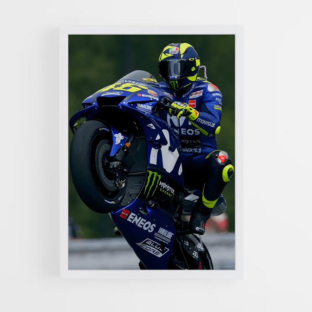 Poster Rossi 46 – affiche Moto GP (vue 3)