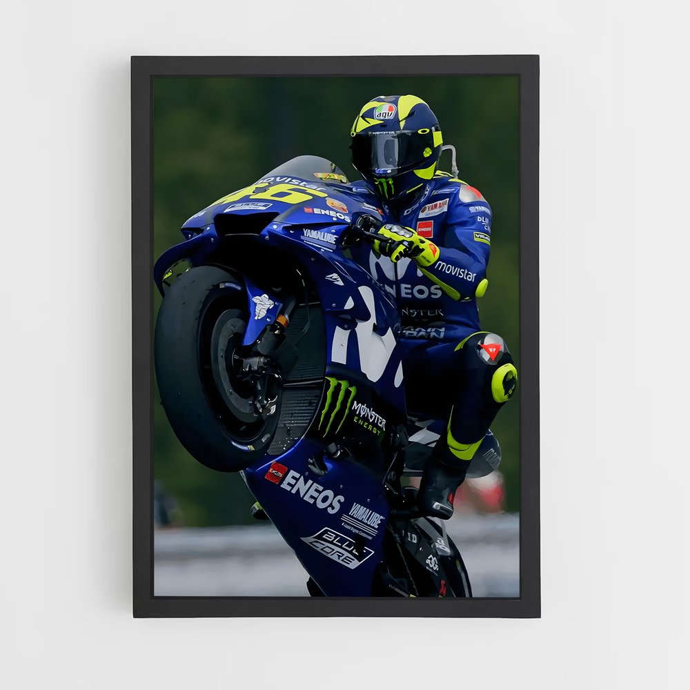 Poster Rossi 46 – affiche Moto GP (vue 2)
