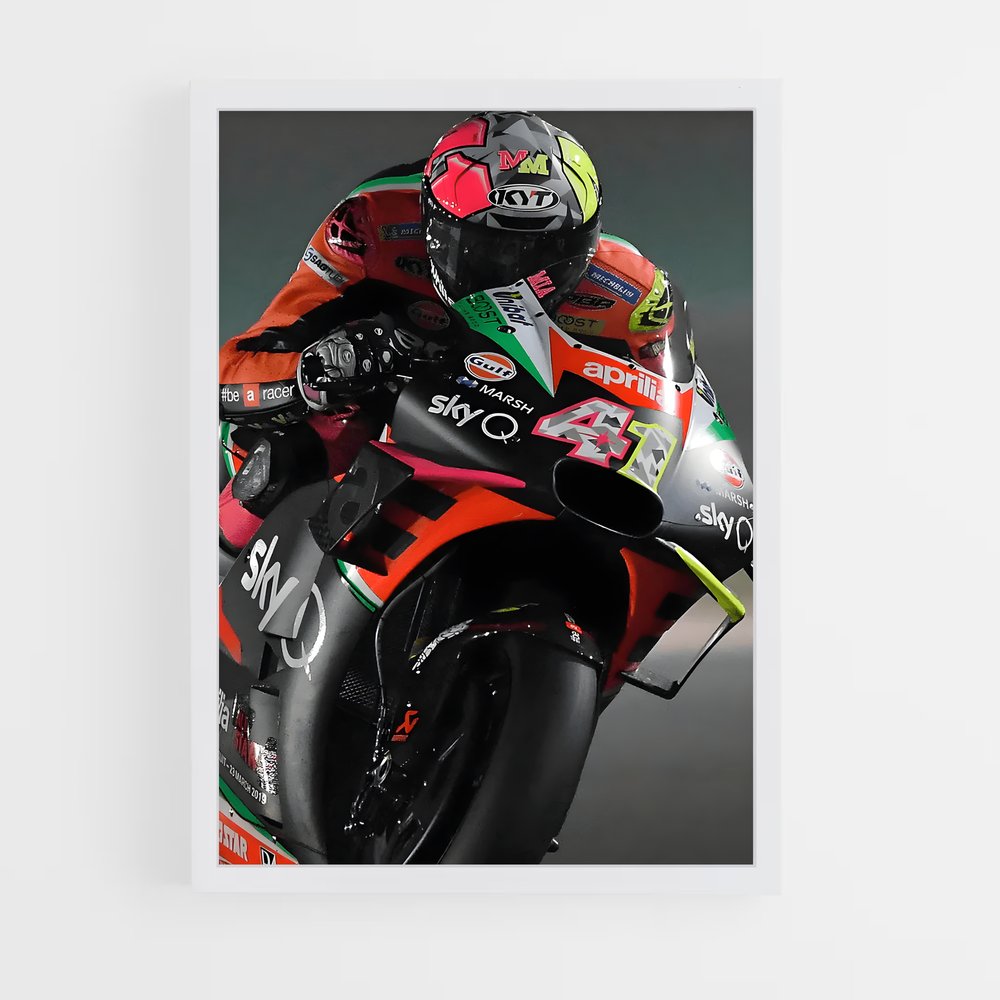 Poster Espargaro 41 – affiche Moto GP (vue 3)