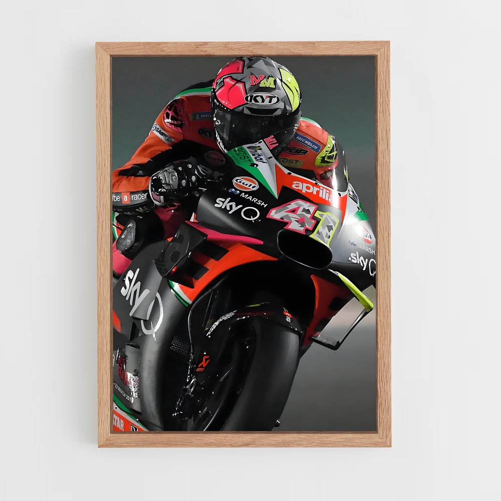 Poster Espargaro 41 – affiche Moto GP (vue 4)