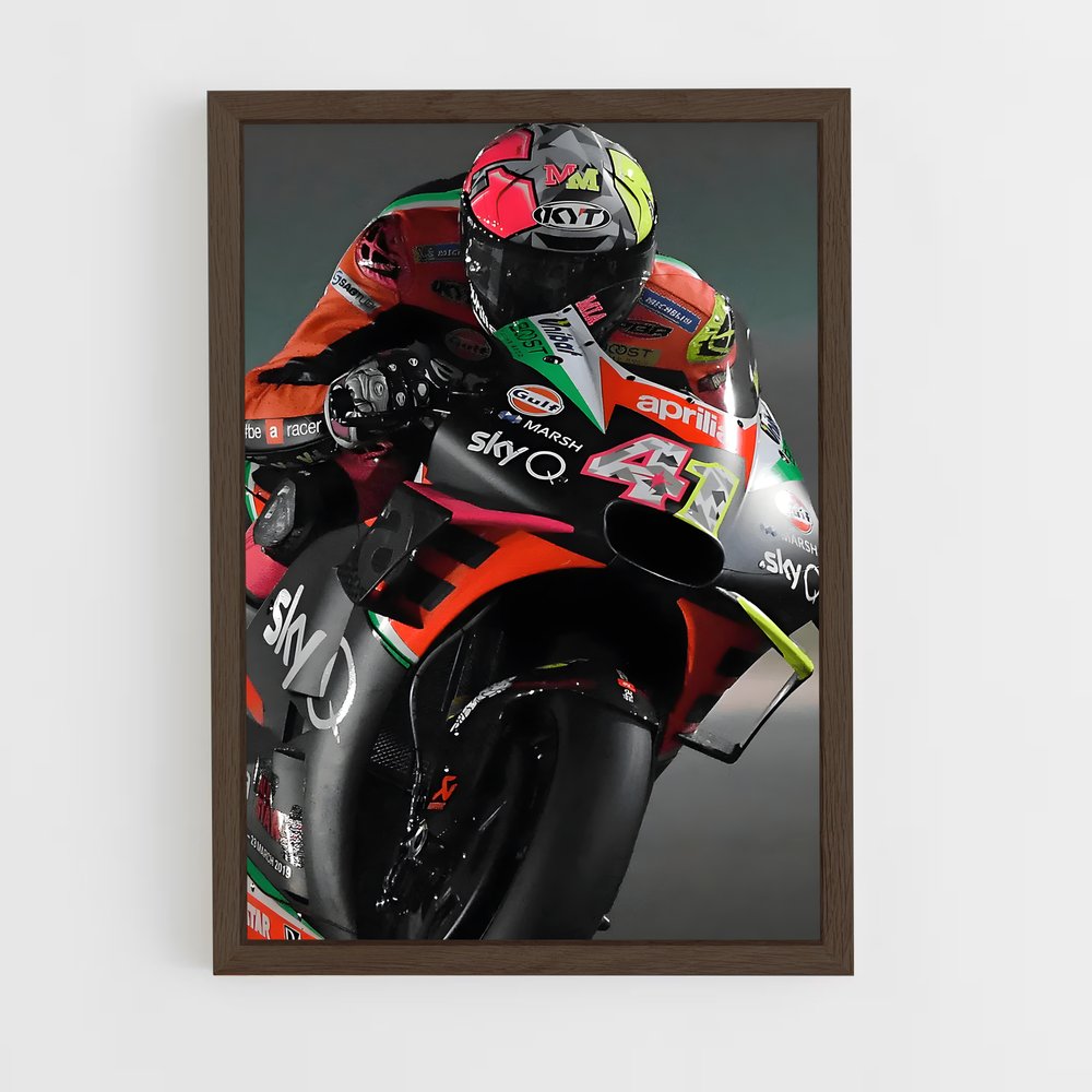 Poster Espargaro 41 – affiche Moto GP (vue 5)