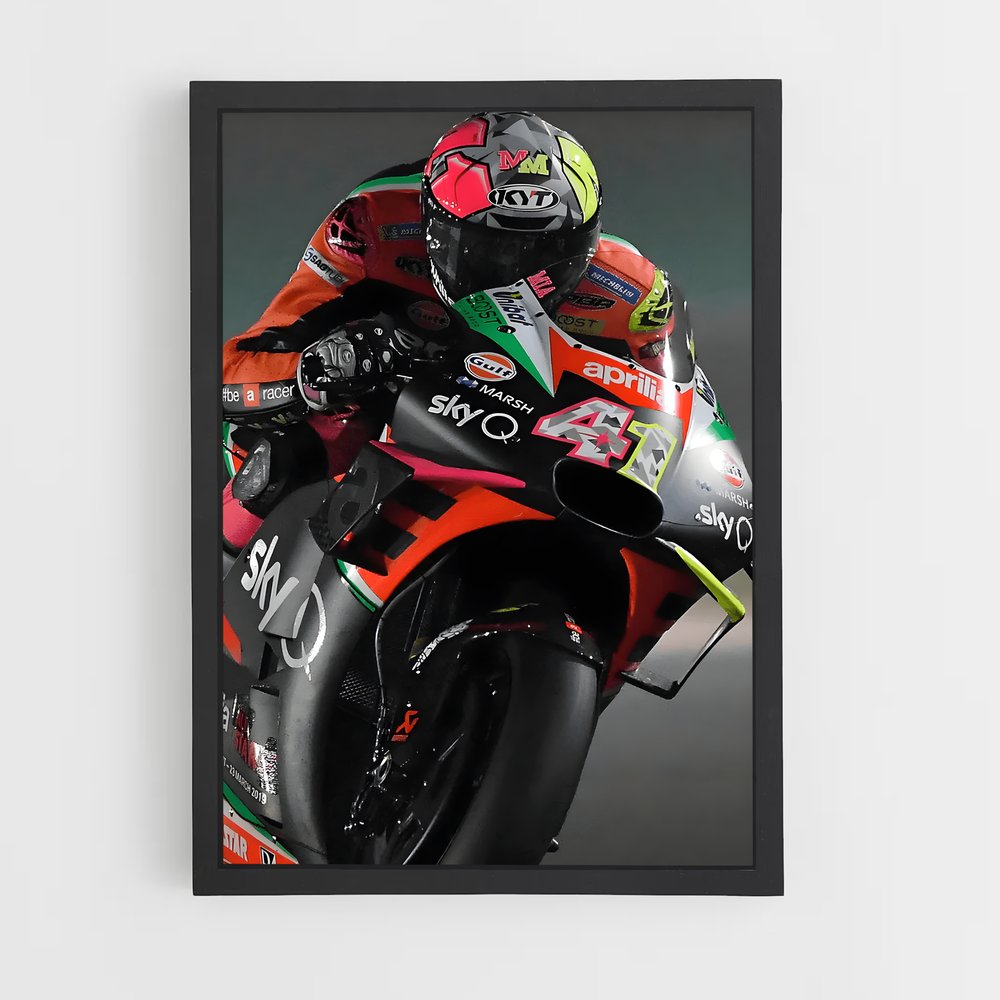Poster Espargaro 41 – affiche Moto GP (vue 2)