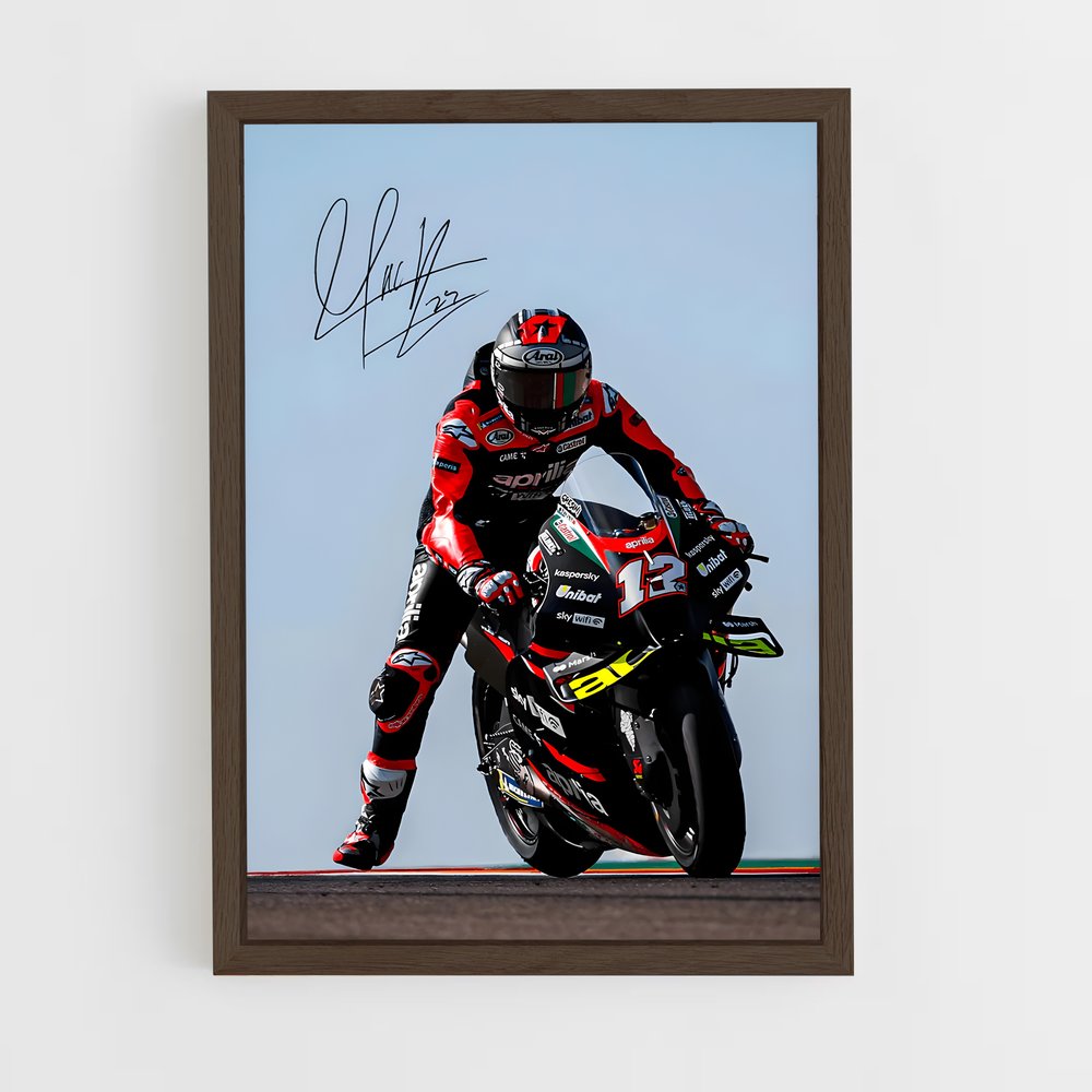 Poster Marc Marquez Signature – affiche Moto GP (vue 5)