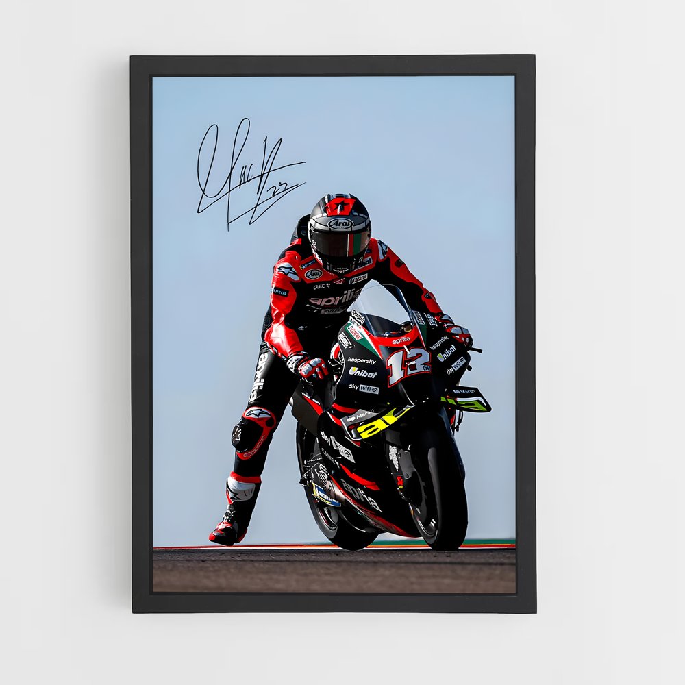 Poster Marc Marquez Signature – affiche Moto GP (vue 2)