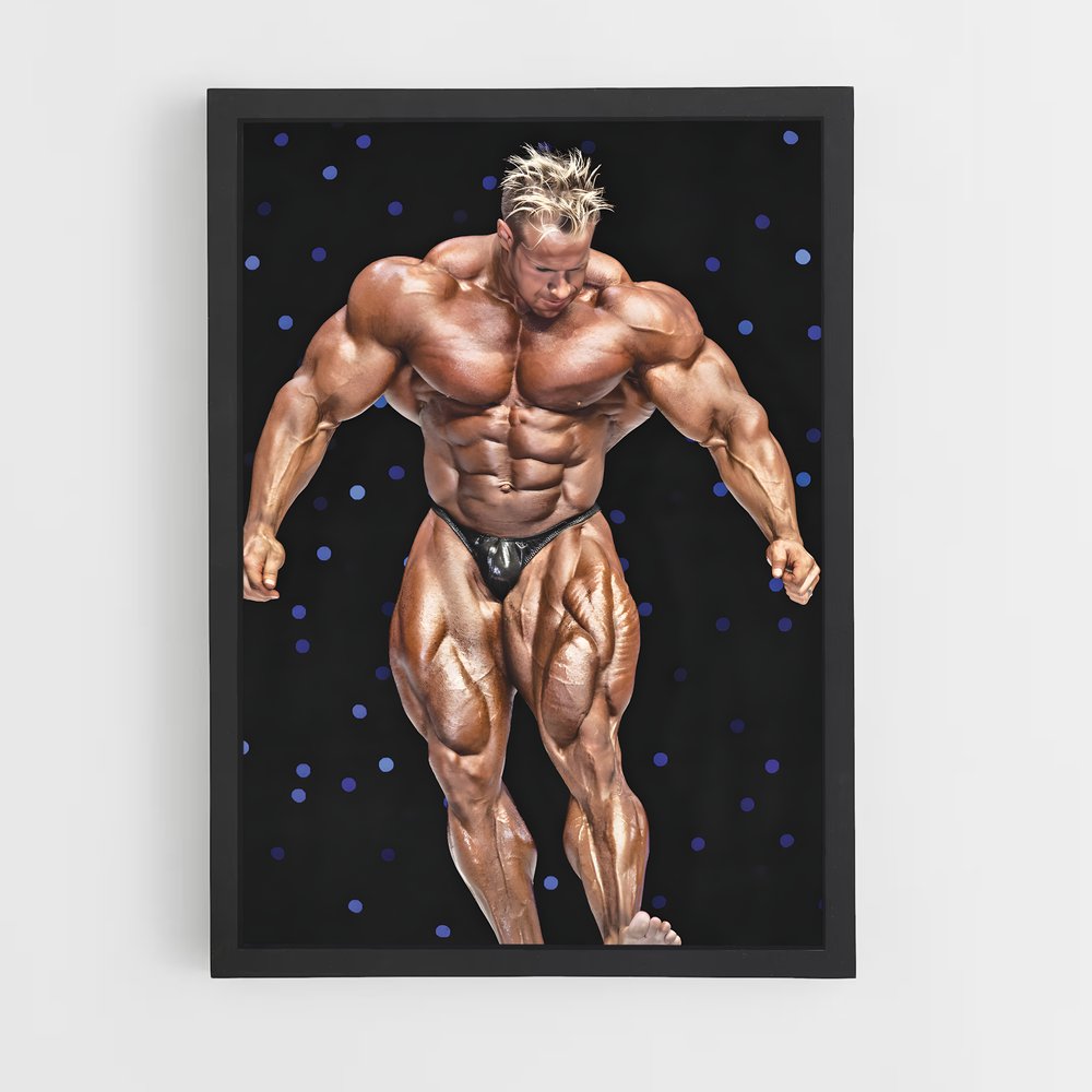 Poster Jay Cutler – affiche Musculation (vue 2)