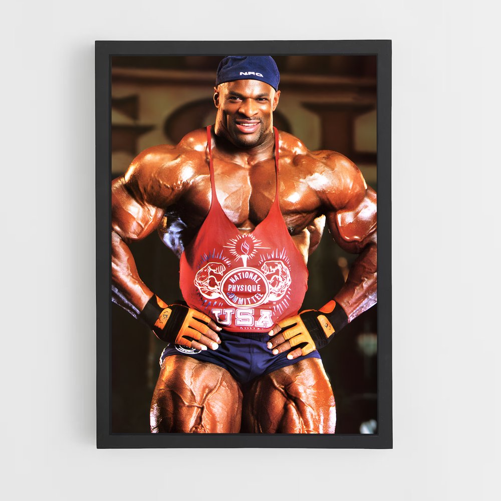 Poster Ronnie Mr Olympia – affiche Musculation (vue 2)