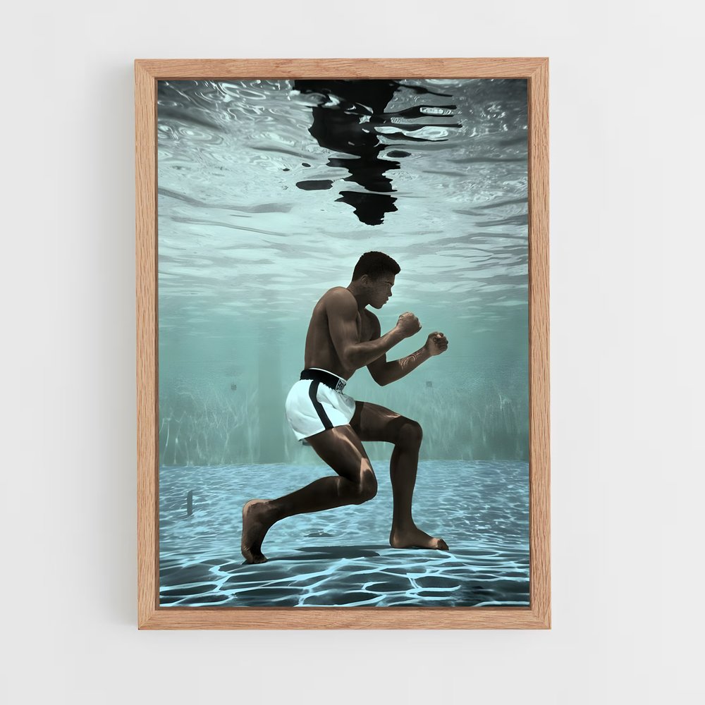 Poster Muhammad Ali Piscine (vue 4)
