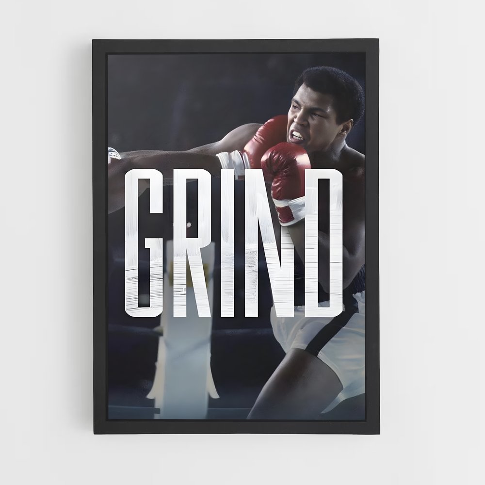 Poster Grind Mohamed Ali (vue 2)