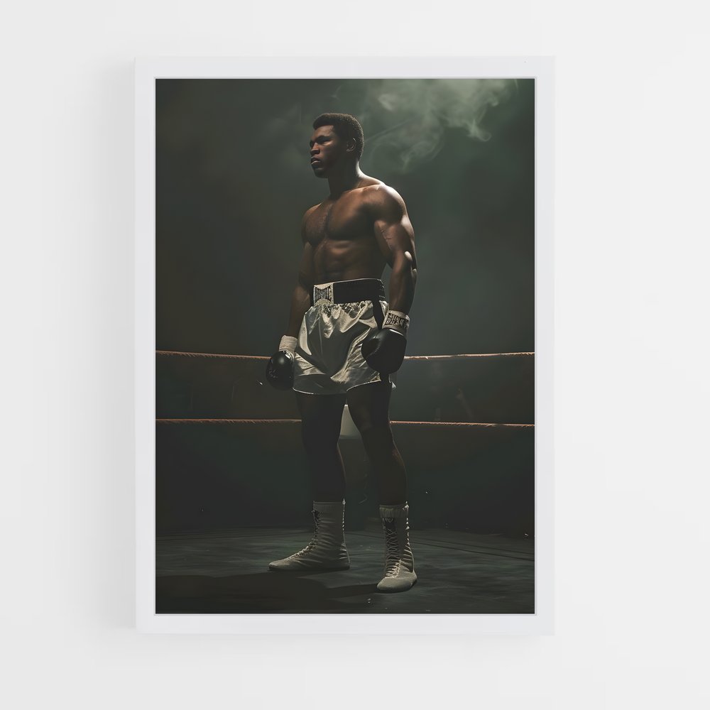 Poster Mohamed Ali Muscle – affiche Boxe (vue 3)