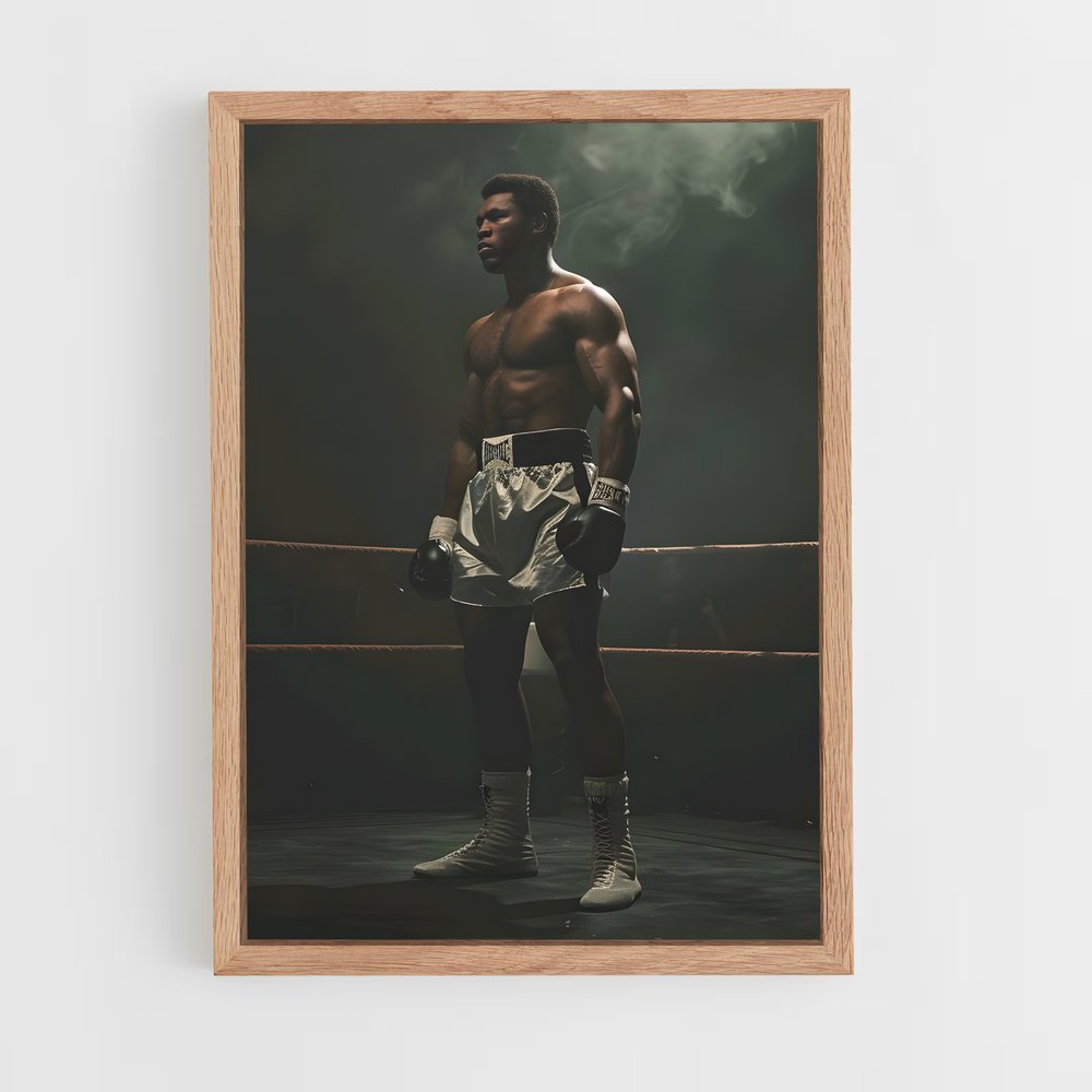 Poster Mohamed Ali Muscle – affiche Boxe (vue 4)