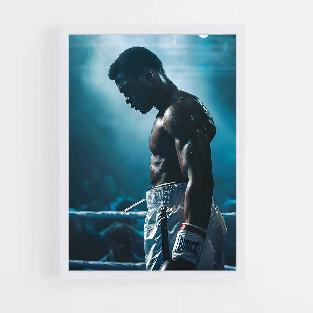 Poster Mohamed Ali Ring – affiche Boxe (vue 3)