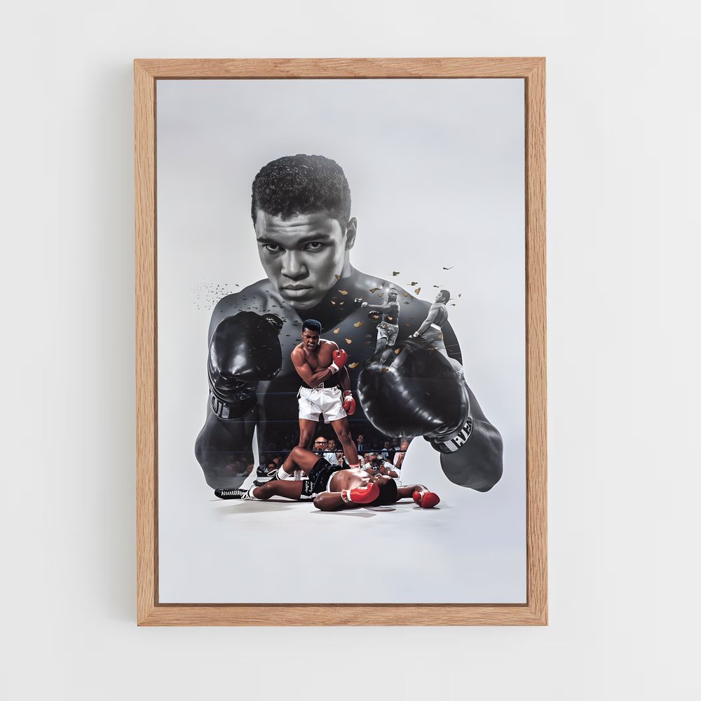 Poster Mohamed Ali Légende – affiche Boxe (vue 4)