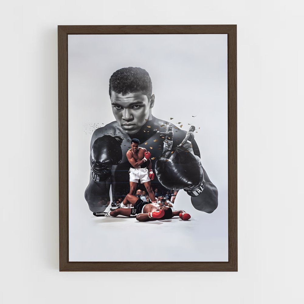 Poster Mohamed Ali Légende – affiche Boxe (vue 5)