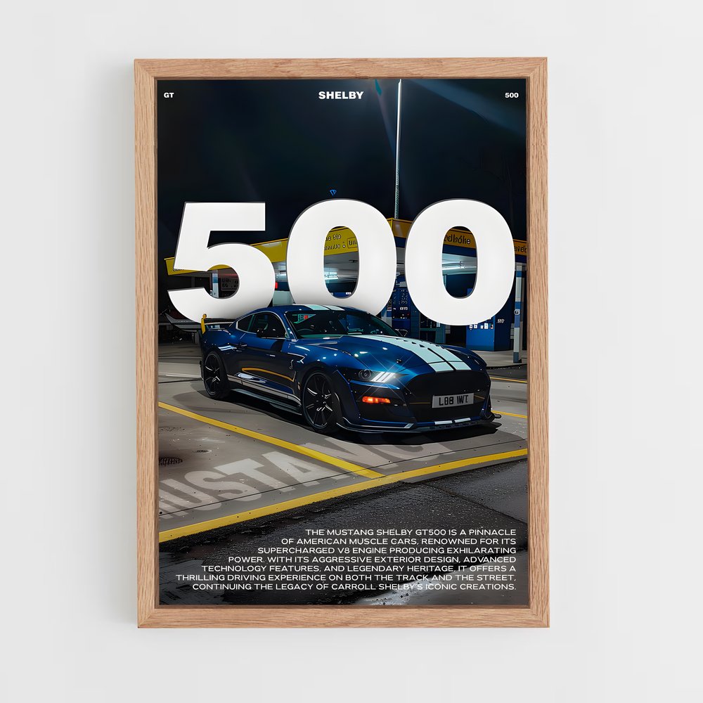 Poster Shelby 500 (vue 4)