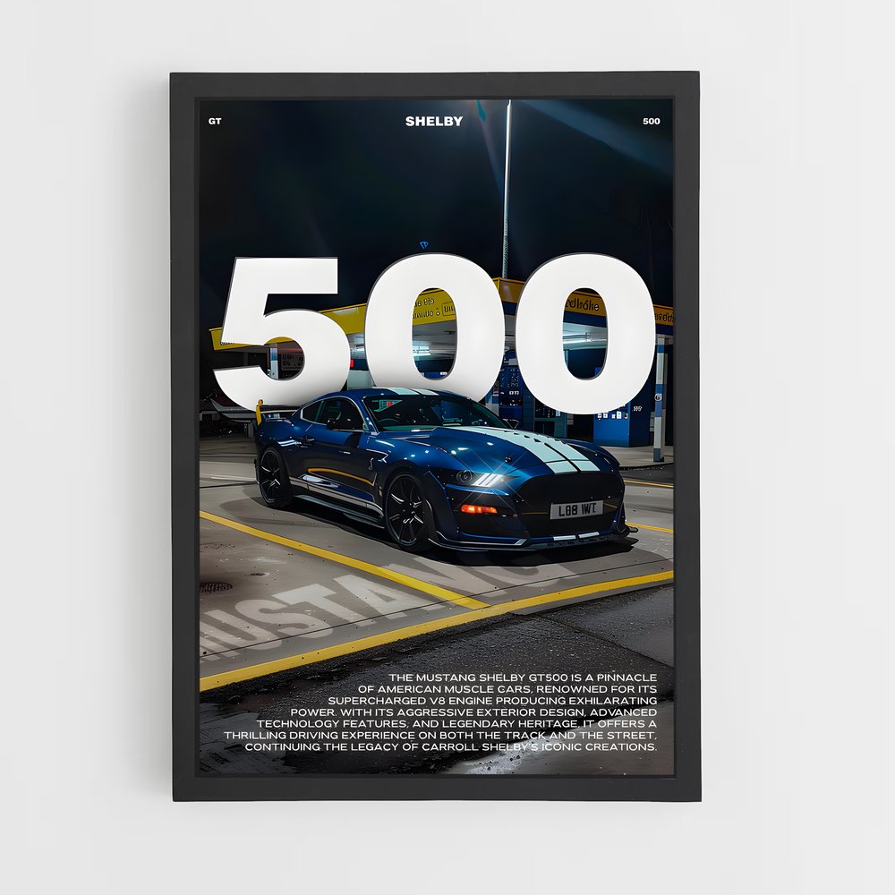 Poster Shelby 500 (vue 2)