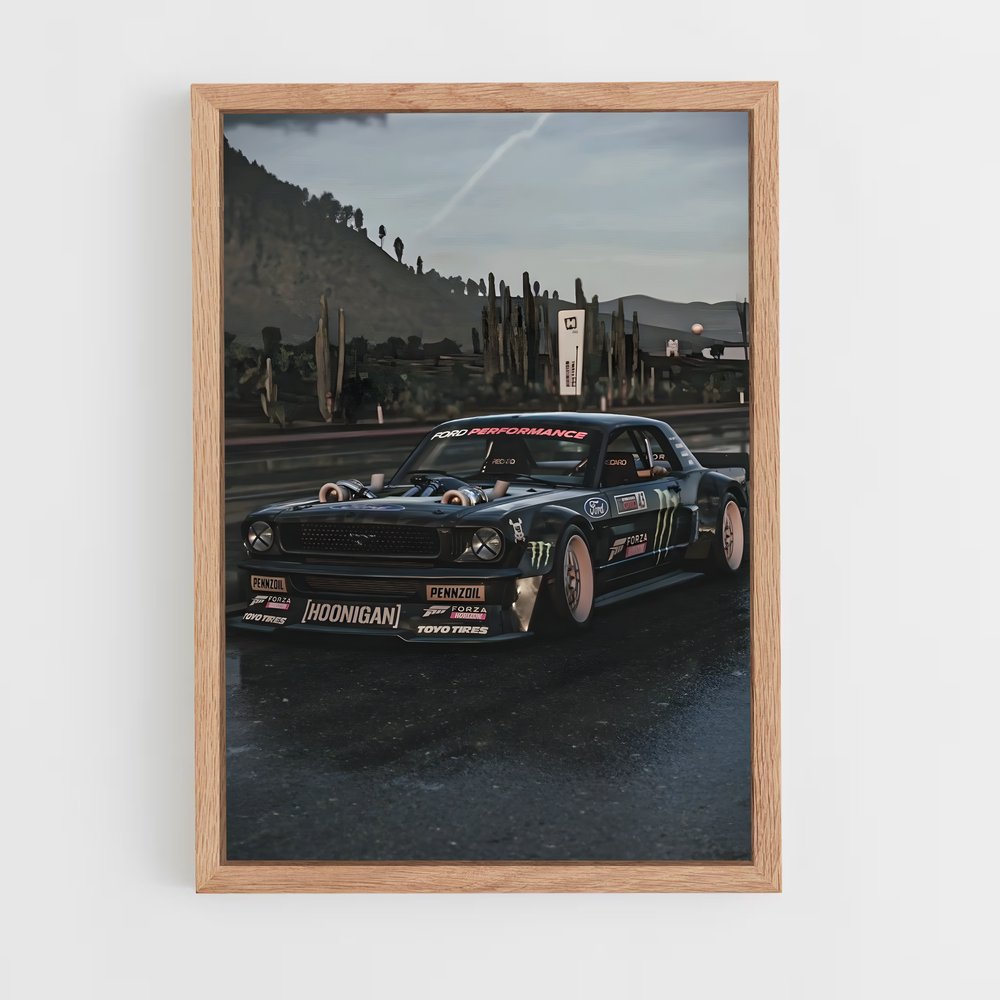 Poster Hoonigan Ford Mustang (vue 4)