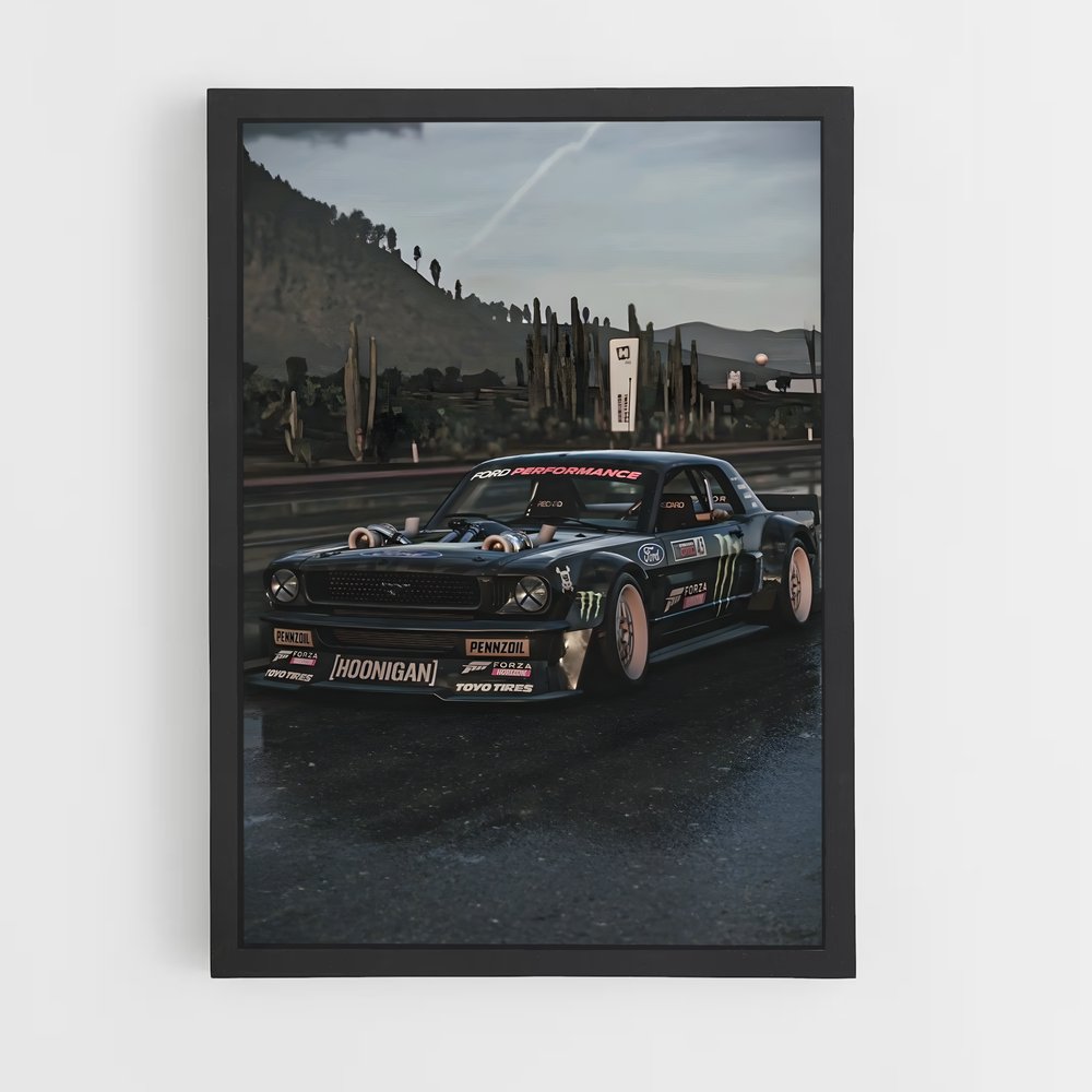 Poster Hoonigan Ford Mustang (vue 2)
