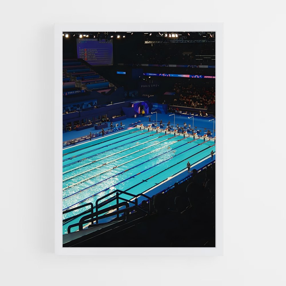 Poster Aquatic Euphoria – affiche Natation (vue 3)