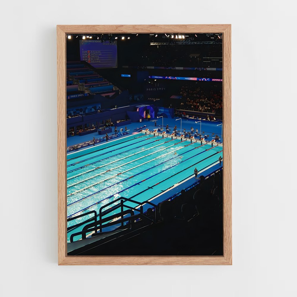 Poster Aquatic Euphoria – affiche Natation (vue 4)