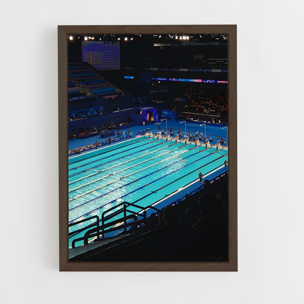 Poster Aquatic Euphoria – affiche Natation (vue 5)