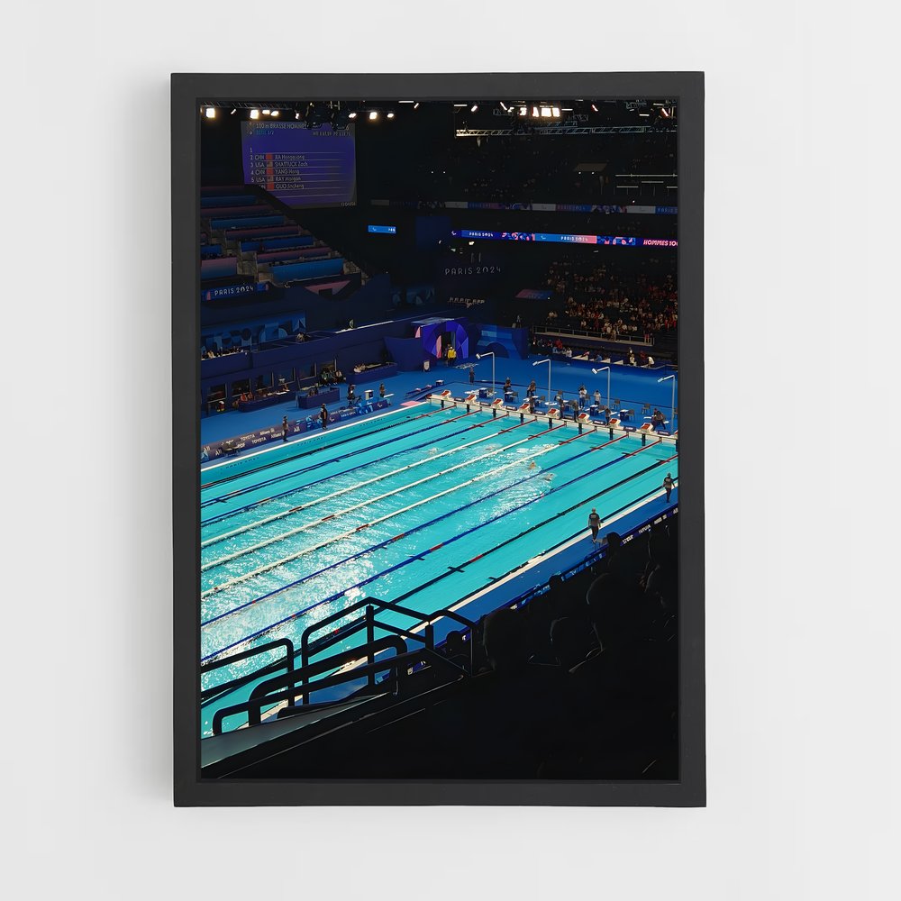 Poster Aquatic Euphoria – affiche Natation (vue 2)