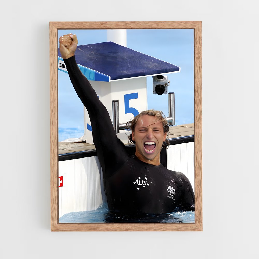 Poster Triomphe en Natation (vue 4)