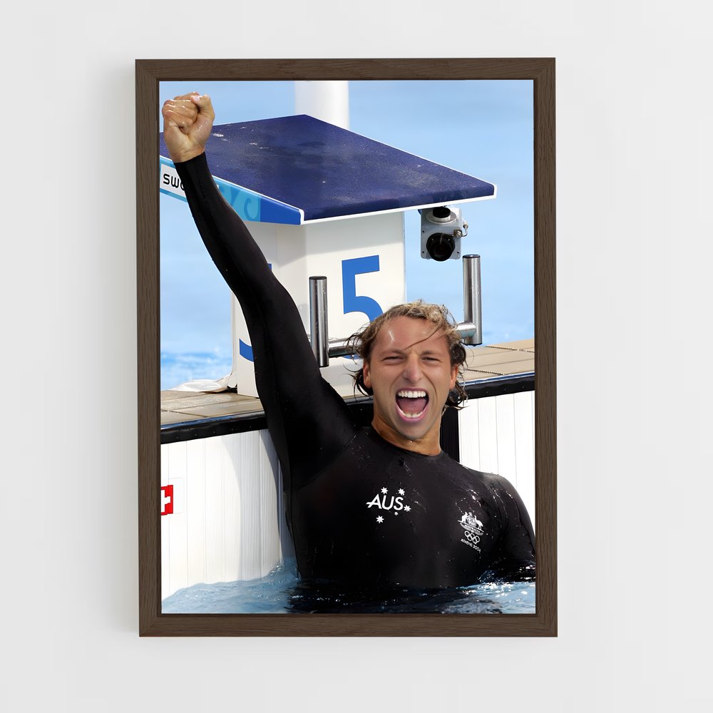 Poster Triomphe en Natation (vue 5)