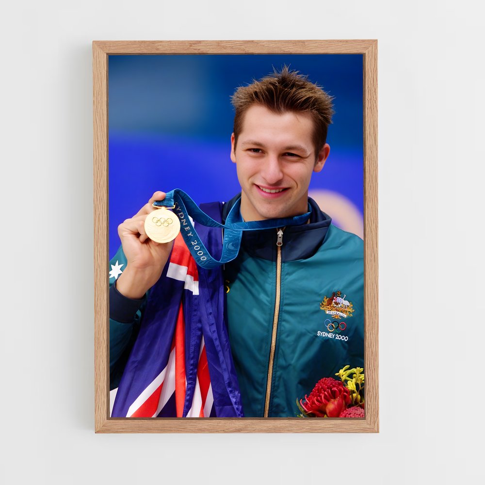 Poster Victoire de l'Or Aquatique – affiche Natation (vue 4)