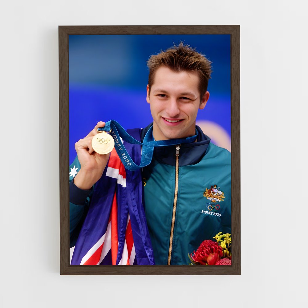 Poster Victoire de l'Or Aquatique – affiche Natation (vue 5)