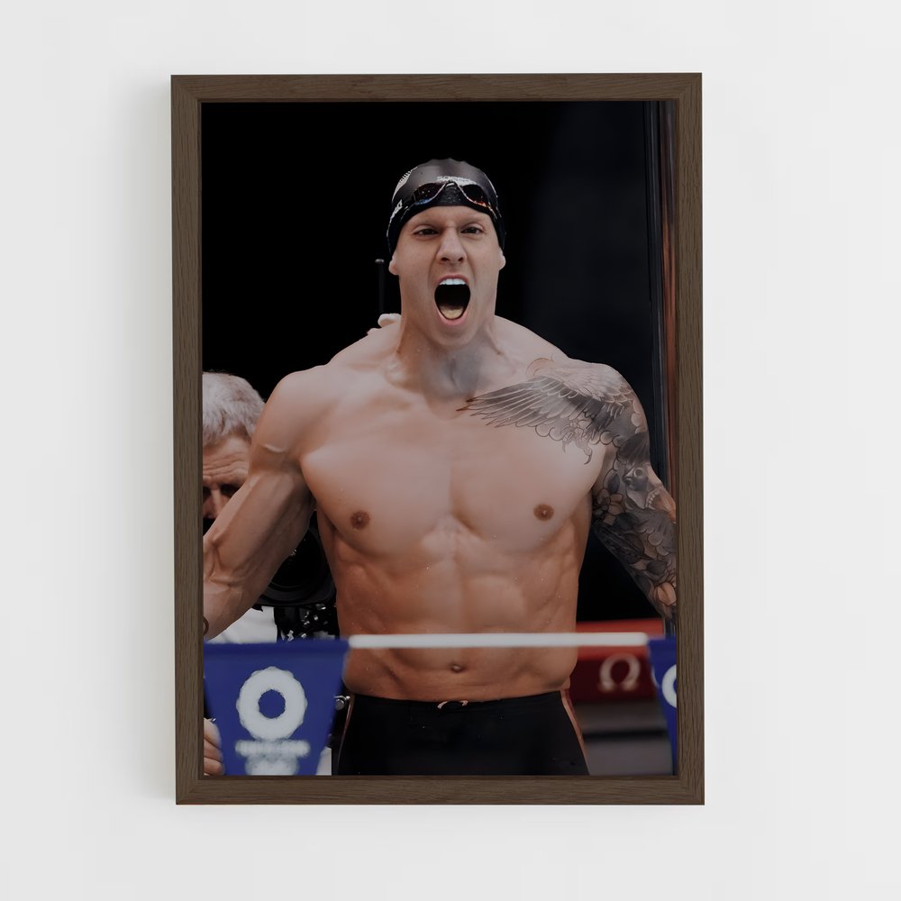 Poster Victoire du Nageur – affiche Natation (vue 5)