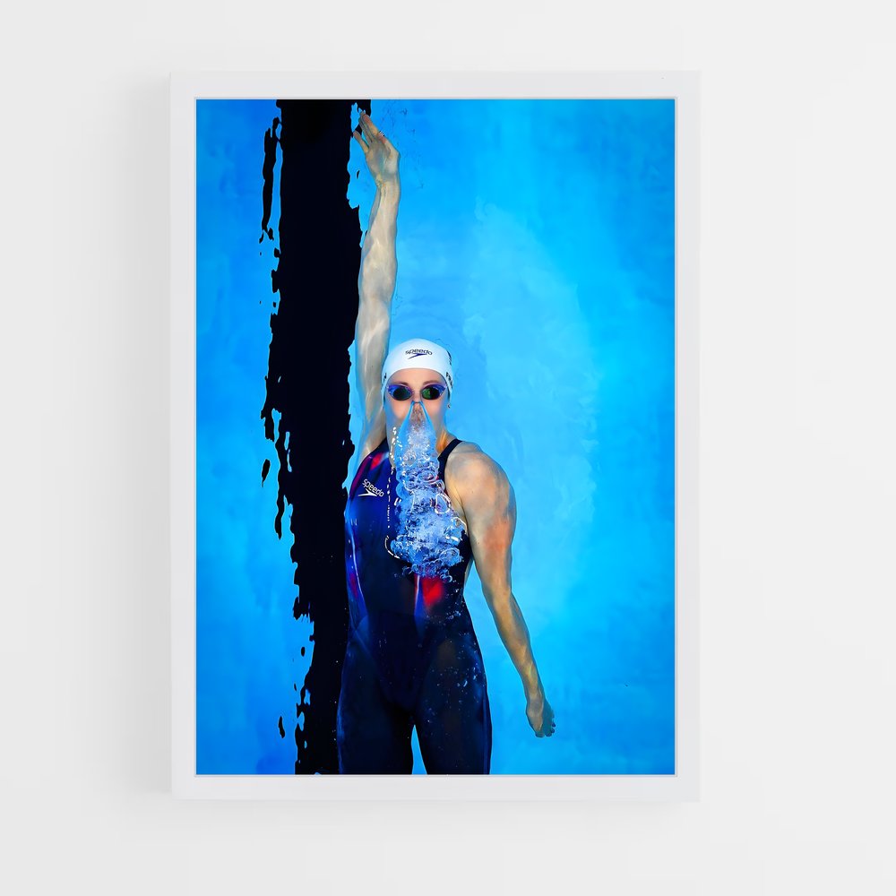 Poster Dive Force – affiche Natation (vue 3)