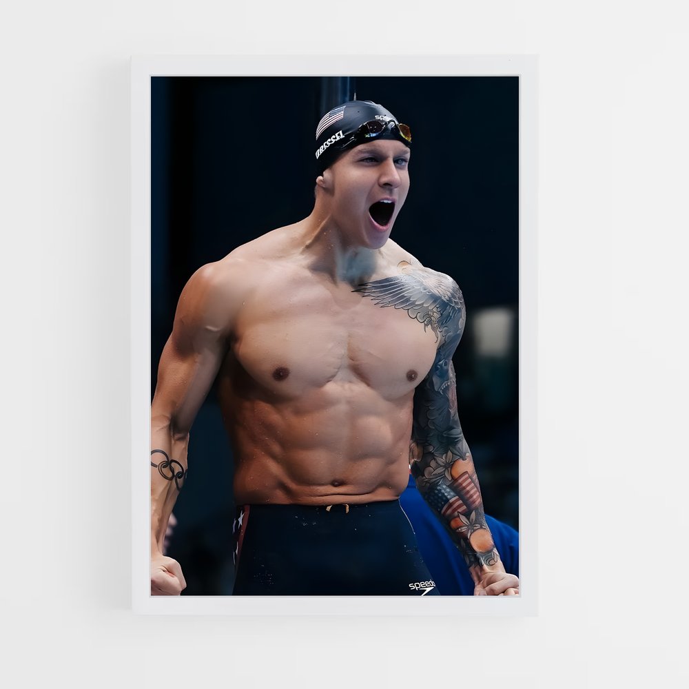 Poster Force Aquatique – affiche Natation (vue 3)