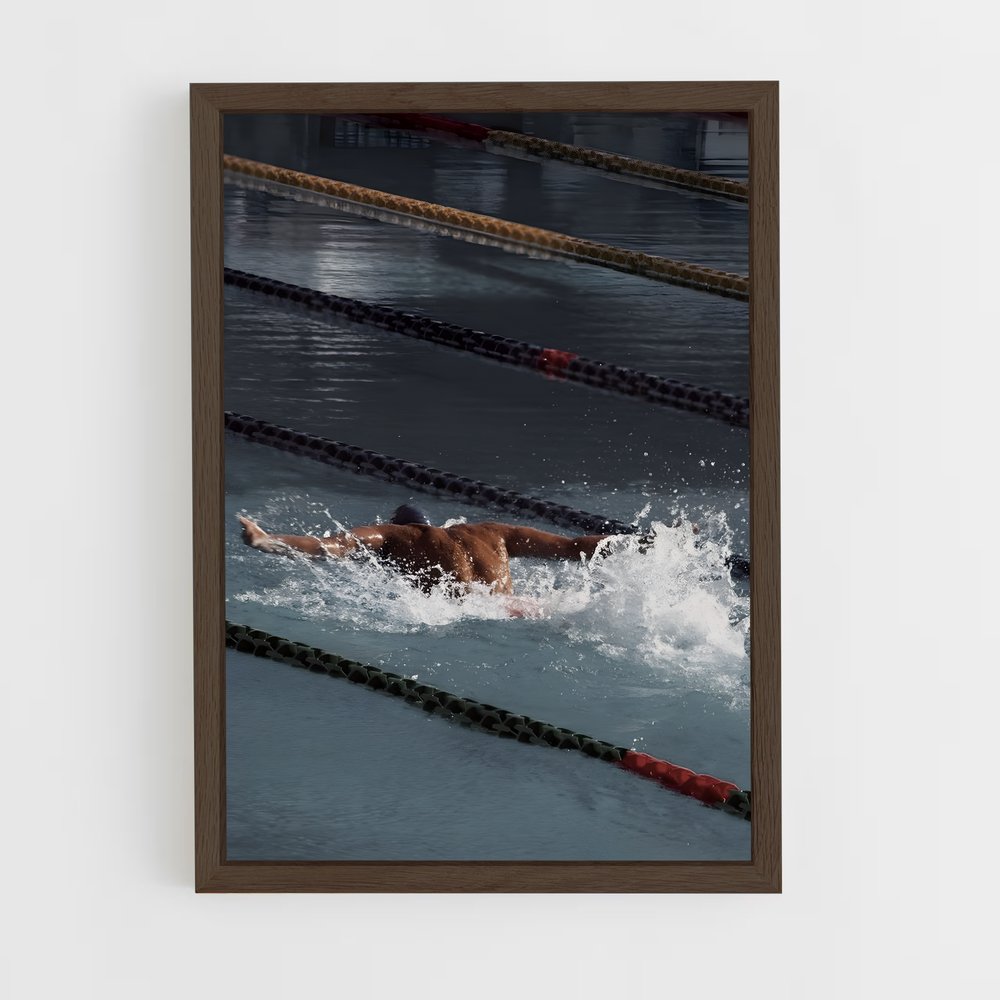 Poster Vague de Force – affiche Natation (vue 5)