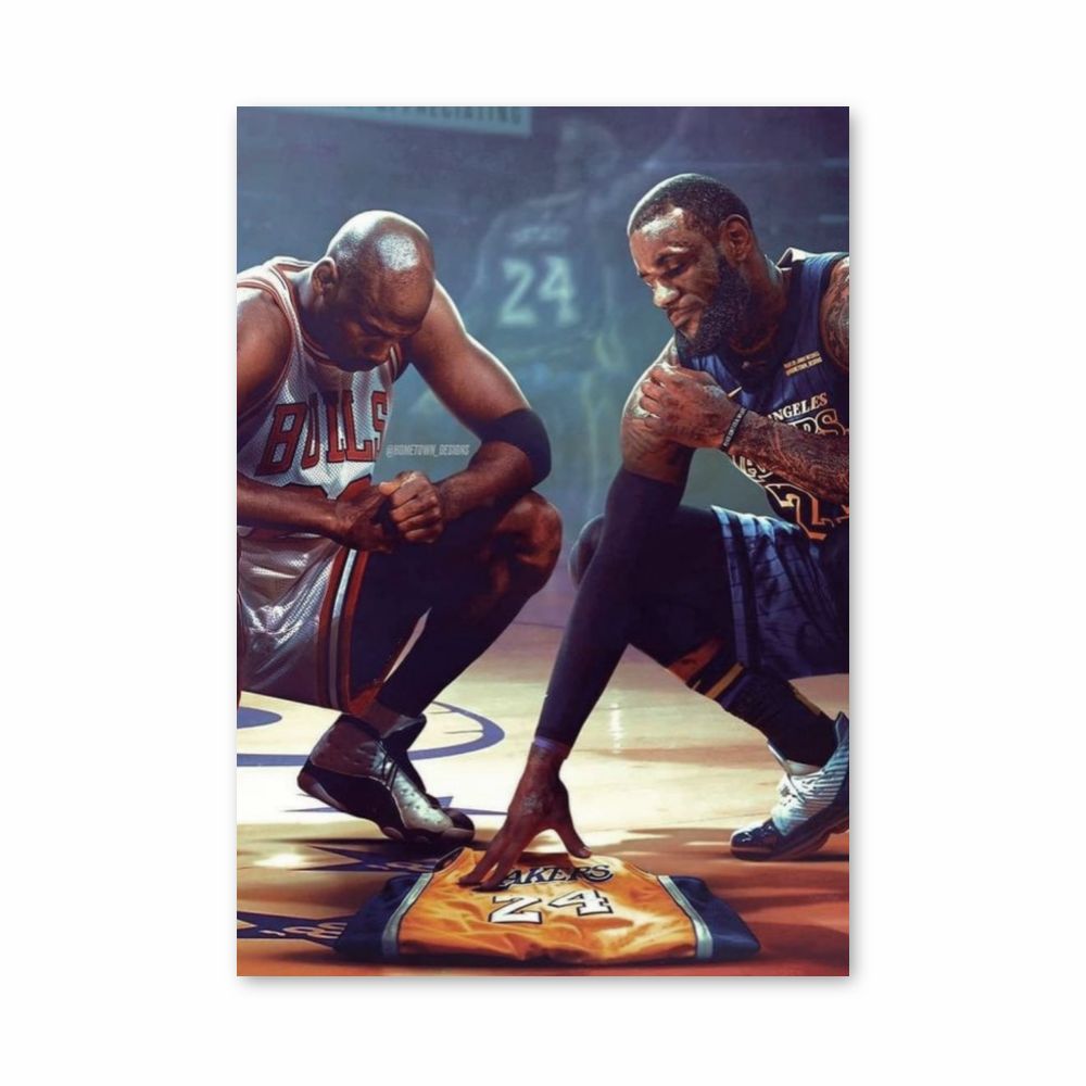 Poster Lakers – affiche Basketball