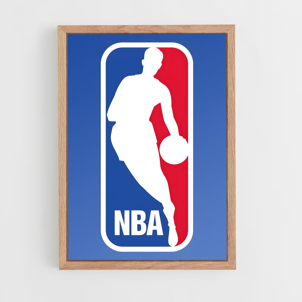 Poster NBA Logo – affiche Basketball (vue 4)