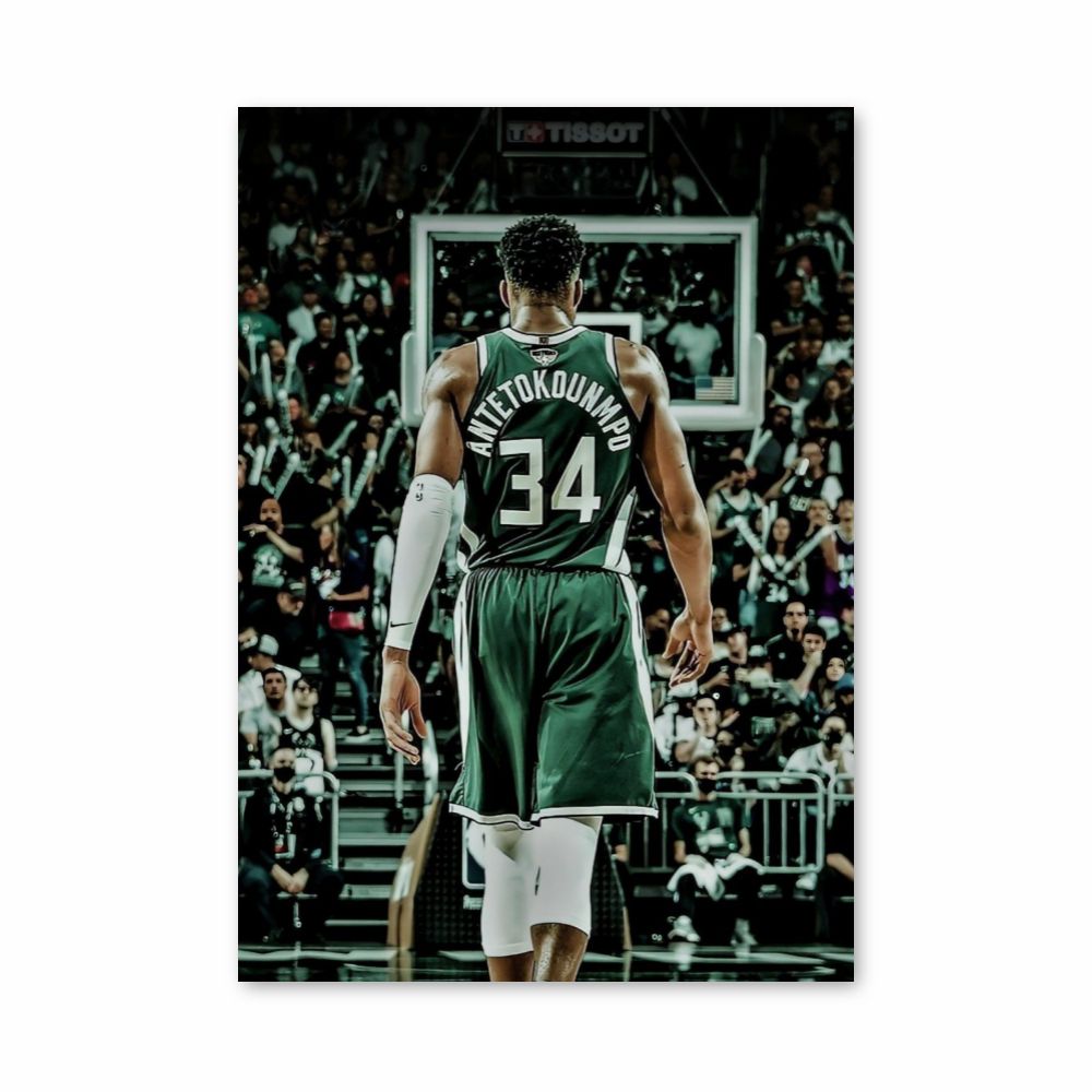 Poster Antetokounmpo – affiche Basketball