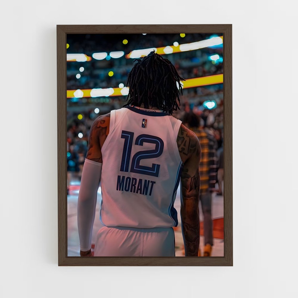Poster Morant – affiche Basketball (vue 5)