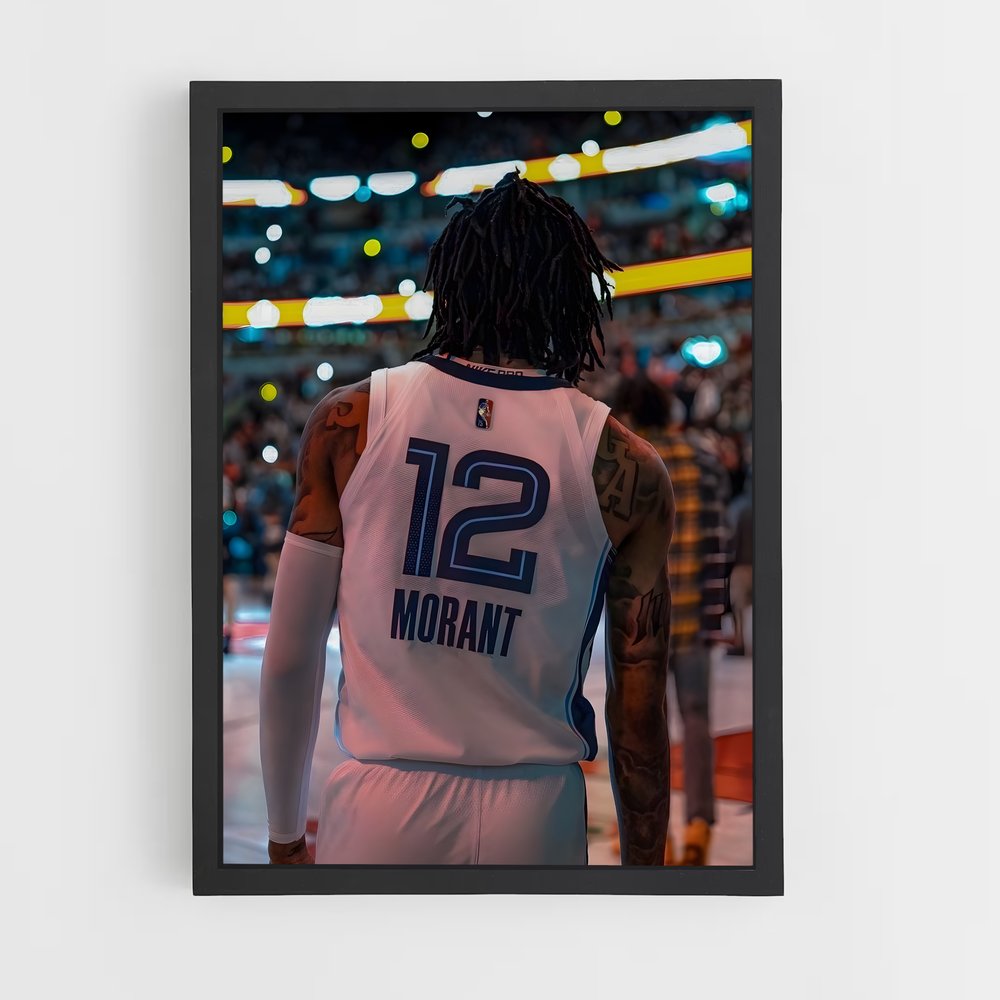 Poster Morant – affiche Basketball (vue 2)