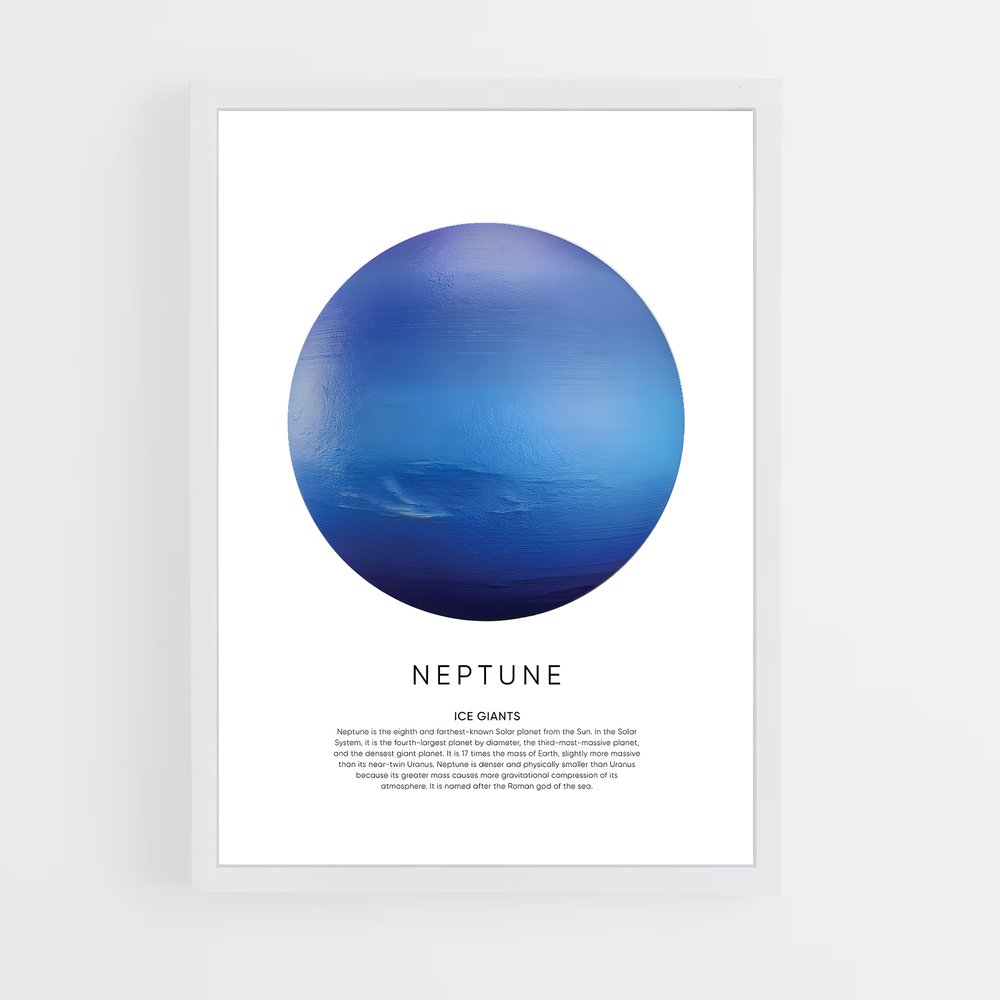 Poster Neptune Ice Giants (vue 3)