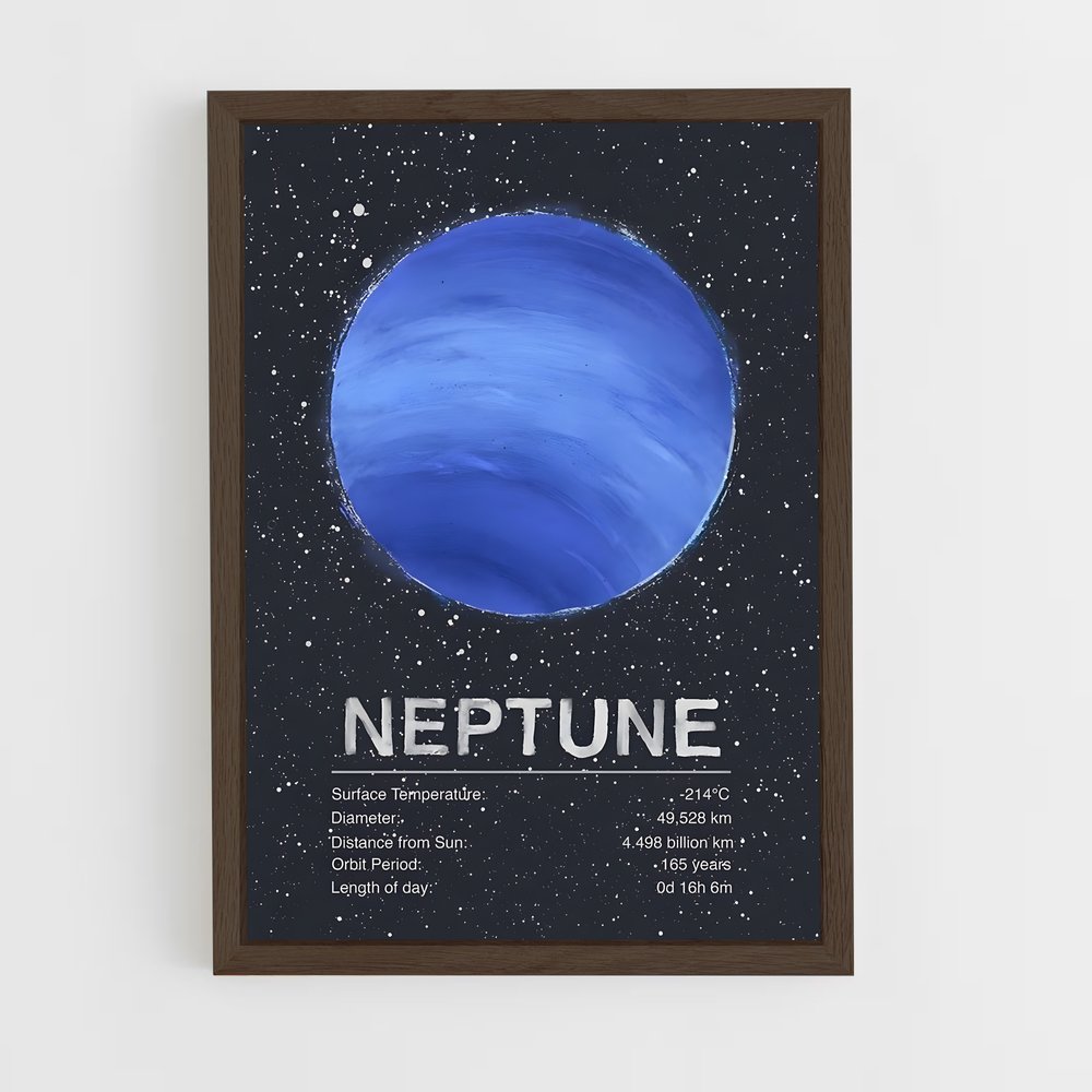 Poster Cosmos Bleu (vue 5)