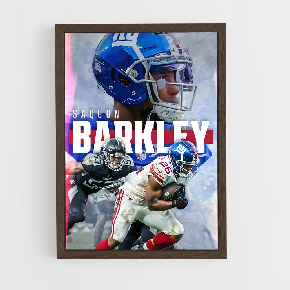 Poster Giants Star – affiche Football US (vue 5)