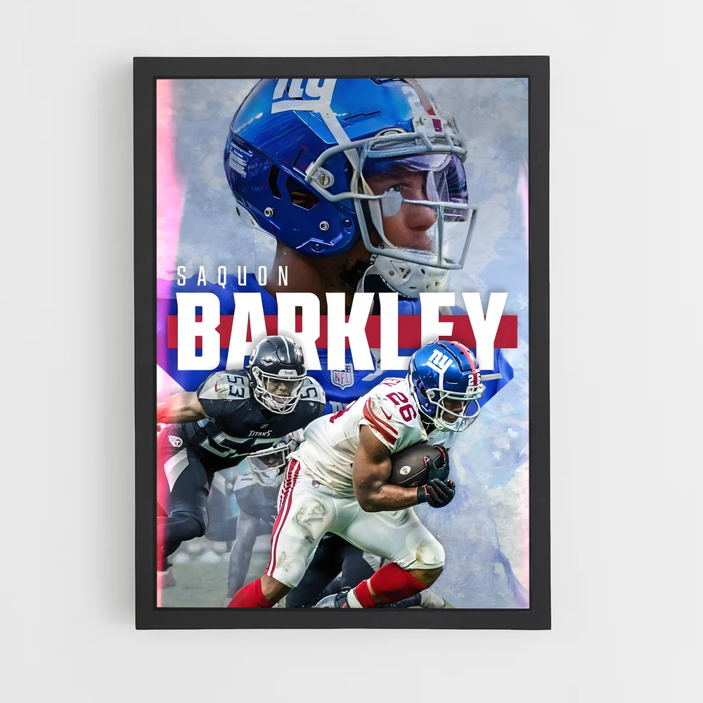 Poster Giants Star – affiche Football US (vue 2)