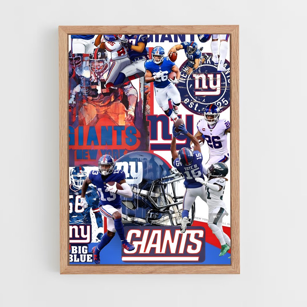 Poster Giants Passion – affiche Football US (vue 4)